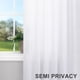 thumbnail image 5 of Cortinas DANCURTON, mezcla de lino, color blanco, 107 x 229 cm, 2 paneles, 5 of 8