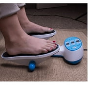 AccuRelief Ultimate Foot Massager with Remote for Body Pain, Electrodes Pads for Tens Unit, Blue