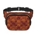 thumbnail image 1 of Balery fall Maple Mochila Cinturón para Mujeres y Hombres, Bolsa de Cintura Impermeable de Doble Capa con Correa, 1 of 8