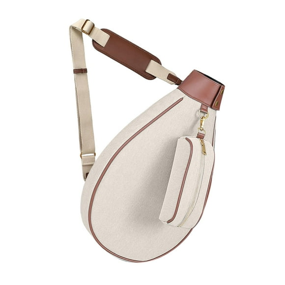 Bolsa de tenis y Pickleball Zulema Funda para raqueta de tenis Beige