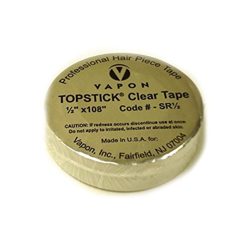 Vapon Topstick Claer Tape 1/2" x 3 Yard Roll Tape
