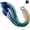 B, variant on Gradient Colorful Braided Wig Ponytail For Women Girl G9D0
