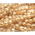 thumbnail image 4 of 5x6mm Goldenrod Glass Faceted Coin Beads Genuine Gemstone Natural Jewelry Making, 4 of 4