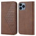 thumbnail image 2 of Tarise for Apple iPhone 14 Pro Max Case, PU Leather Shockproof Flip Kickstand Card Holder Pocket Wallet Wrist Strap Handbag Magnetic Closure Women Men Case Cover for iPhone 14 Pro Max 6.7 inch, Brown, 2 of 9
