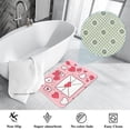 thumbnail image 3 of Valentine's Day Non-Slip Polyester Indoor Mat Door Rug Machine Washable Indoor Rugs, 3 of 6