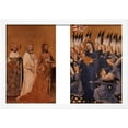 thumbnail image 2 of Richard II Presented to the Virgin and Child by His Patron Saint John the Baptist, Framed Art Print Wall Art by Master of the Wilton Diptych Sold by Art.Com, 2 of 5