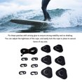thumbnail image 4 of Stainless Steel D Ring Patch Kit, Triangular D Rings PVC Patch with Elastic Cord Hooks, Deck Rigging Kit for Inflatable Boat Kayak Dinghy SUP Surfboard Paddleboard, 4 of 7