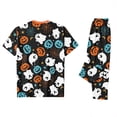 thumbnail image 5 of 2026 Matching Family Halloween Pajamas Set, Fall Sleepwear, Ghost & Pumpkin Printed Holiday Sleepwear, Soft Loungewear PJs Outfit, 5 of 5