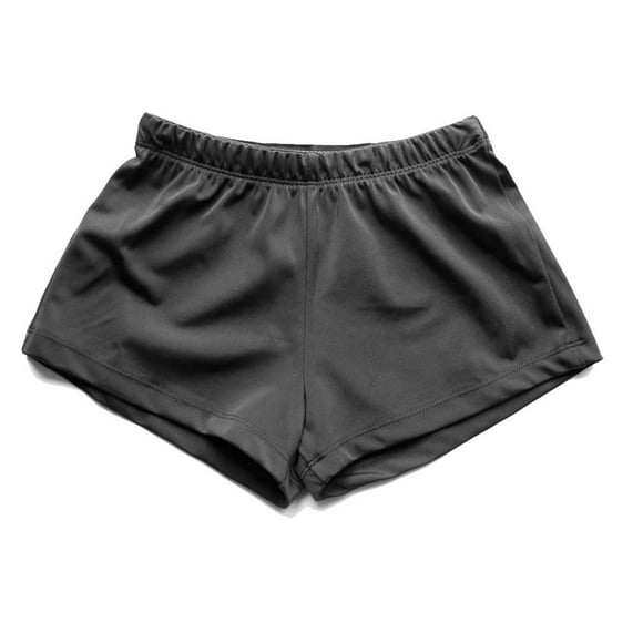 NEW DANCE Shorts de Gymnastique Basiques pour Garçon Shorts de Danse pour Pratique de Ballet Athlétique (Noir, SC)