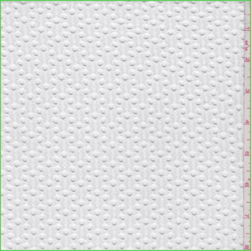 White Embroidered Eyelet, Fabric By the Yard