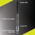 thumbnail image 2 of Pilot Varsity Disposable Fountain 6 Pack Combo, 3 Black Pens and 3 Blue Pens, 2 of 5