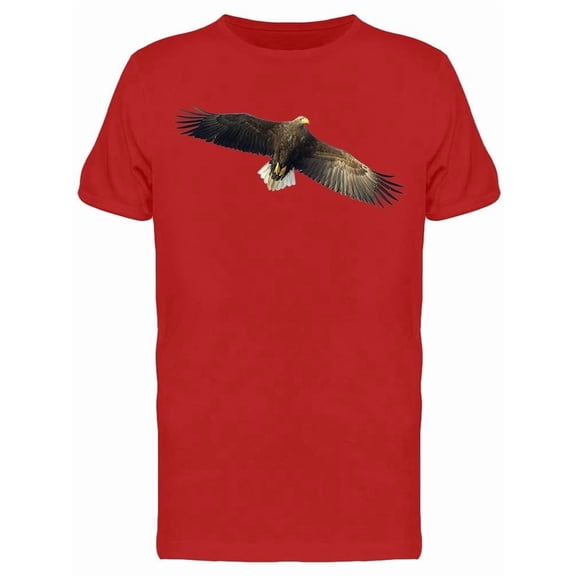 Adult White Tail Eagle Flies Tee Men's -Image by Shutterstock