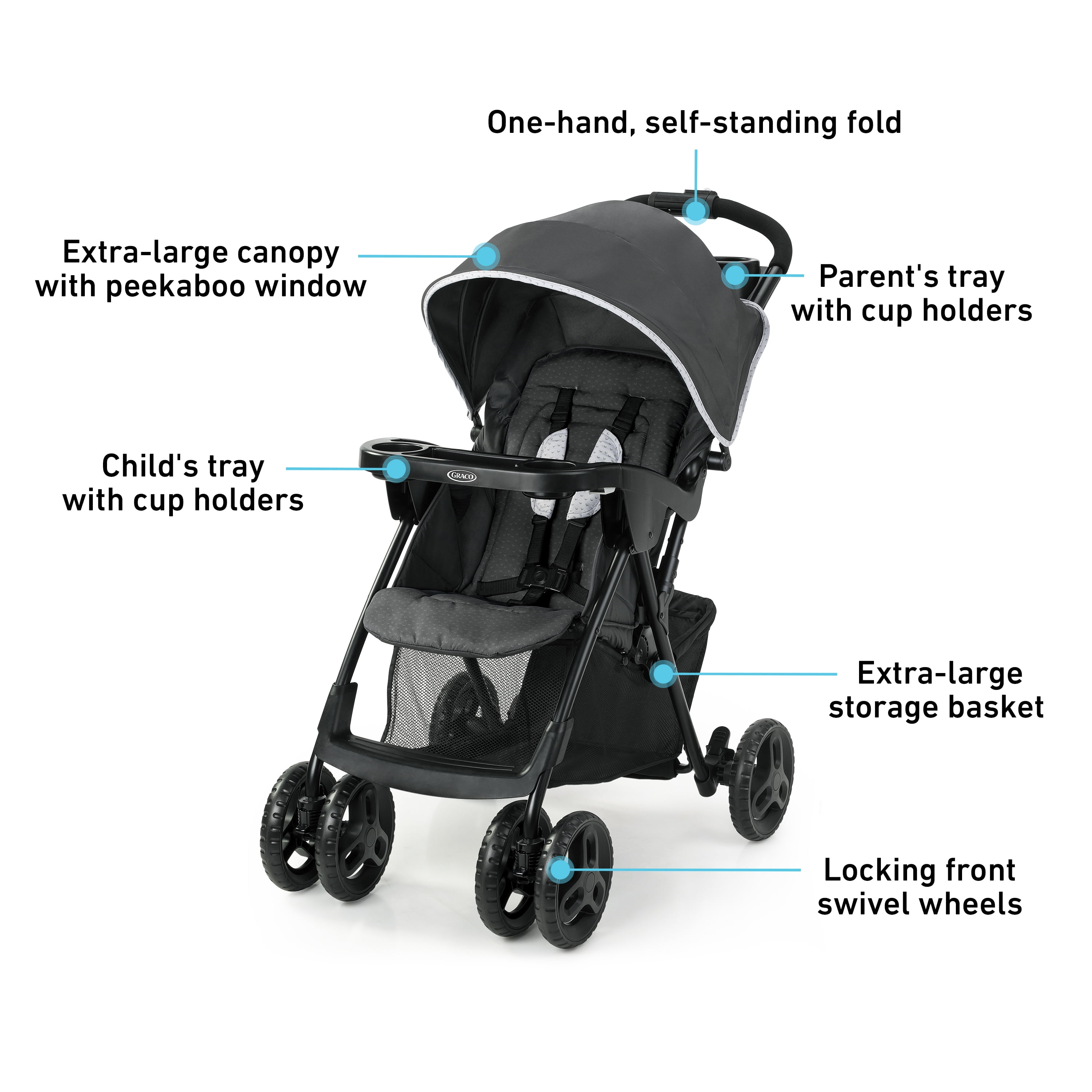 Graco Comfy Cruiser 2.0 Travel System with Infant Car Seat Canton Walmart