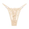 thumbnail image 2 of Gibobby Tangas de sexy mujer Bragas de encaje sexy para mujer Bragas sin costuras Jacquard de encaje hueco adornado con(B,G), 2 of 4