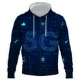 thumbnail image 1 of Sudadera unisex con capucha y cremallera con estampado 3D para hombre y mujer, jersey de invierno de gran tamaño, ropa de calle, nueva, 1 of 6