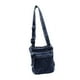 thumbnail image 3 of Bolso de mano de mezclilla con cremallera de diseño retro para teléfono, ideal para acampar, citas y fiestas., 3 of 9