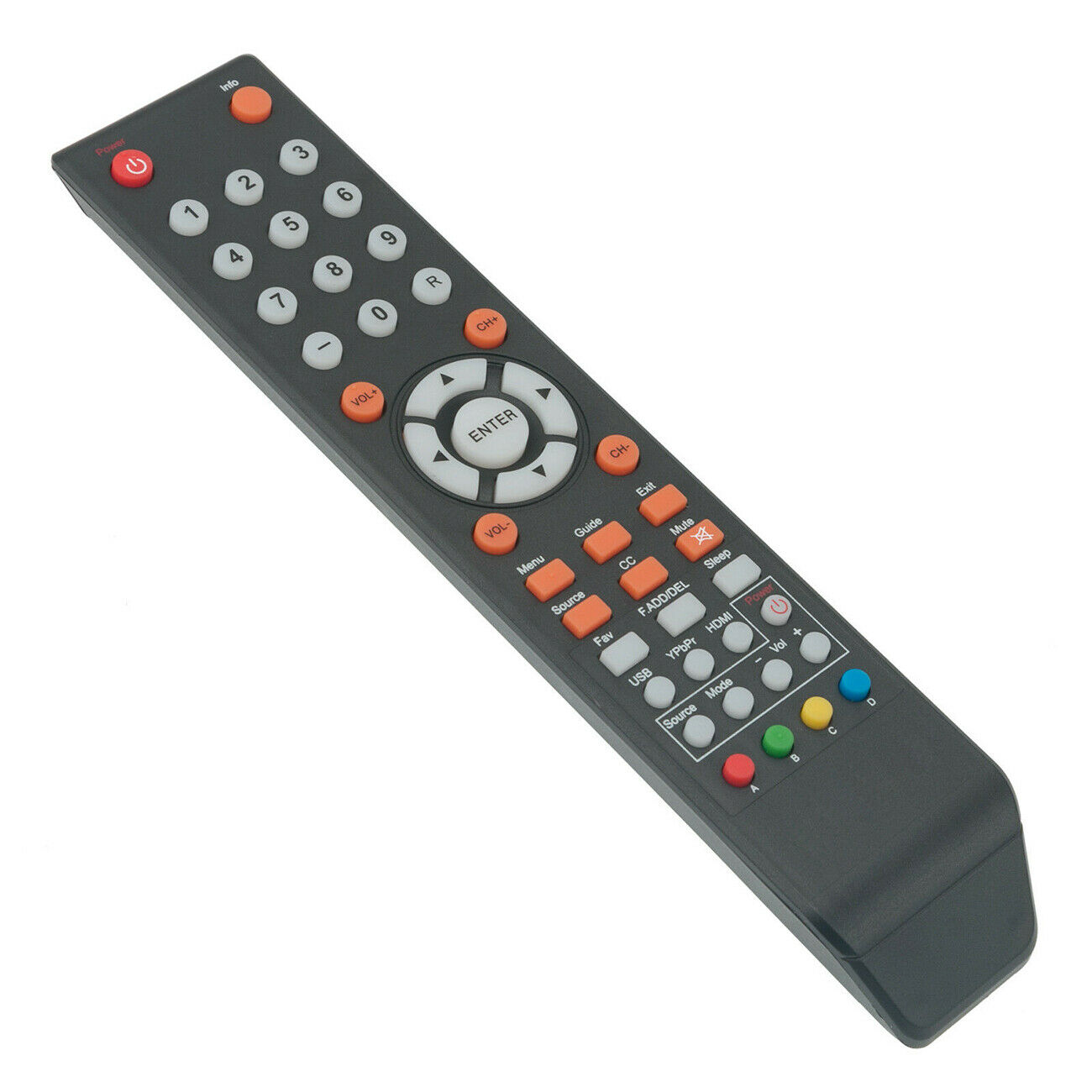 8142026670003C Remote for SCEPTRE TV E195BDSR E246BDSMQK E246BVSR