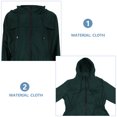 thumbnail image 2 of WHAMVOX  Leichte Sport Regenjacke Damen Hood Ladies Long Women's Green, 2 of 8