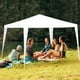 thumbnail image 5 of Costway 3 x 3 m Gazebo Pabellón Plegable de Patio Carpa Emergente con 4 Paredes Laterales Desmontables Ventanas Gran Dosel Tubos de Metal, 5 of 9