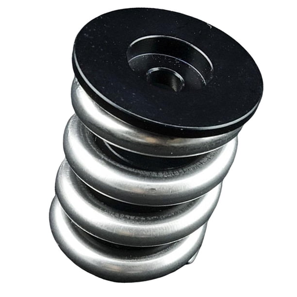 Amortiguador de suspensión trasera para bicicleta de montaña, amortiguador trasero plegable para bicicleta, soporte a 75 kg Plata Baoblaze Amortiguador trasero de bicicleta plegable