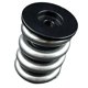 thumbnail image 1 of Amortiguador de suspensión trasera para bicicleta de montaña, amortiguador trasero plegable para bicicleta, soporte a 75 kg Plata Baoblaze Amortiguador trasero de bicicleta plegable, 1 of 6