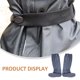 thumbnail image 3 of RENACLIPY 1Par Protectores De Impermeables Con De Cremallera Antideslizantes, 3 of 8