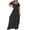 Black2, variant on Summer Jumpsuits For Women 2026 Formal Sleeveless Loose Wide Leg One Piece Jumpsuits Button V Neck Baggy Overalls Beach Vacation Summer Rompers S