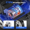 thumbnail image 4 of Adult & Senior-Friendly Portable Electric Scooter - Lightweight Folding Mobility Scooter (47lbs), 24V 270W Removable Lithium Battery, Included Storage Basket & Charger, 4 of 8