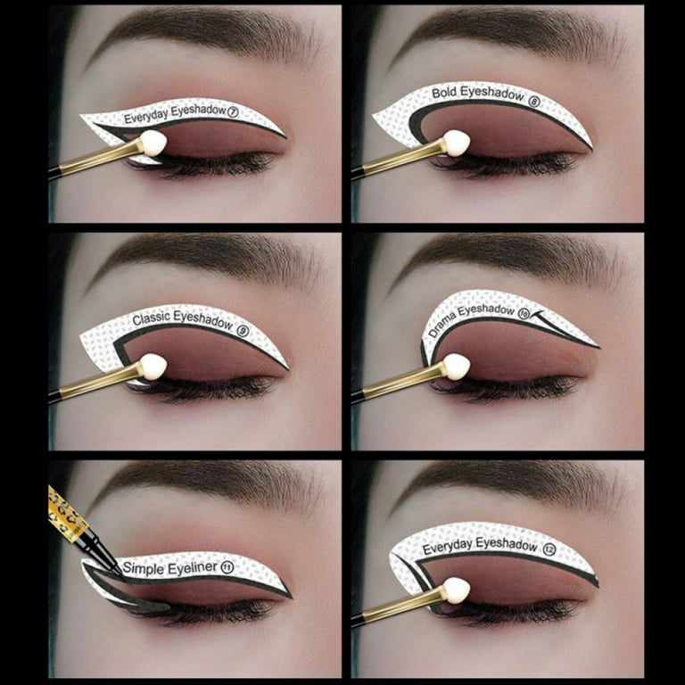 How To: Easily Create ANY Eyeshadow Look using Tape Stencil Technique! 