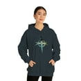 thumbnail image 4 of Dark Blue Cross Hoodie, 4 of 9