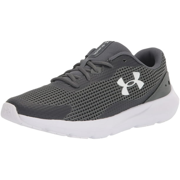 Zapatos para Hombre Under Armour Surge 3 Gris Blanco Talla 11.5 US