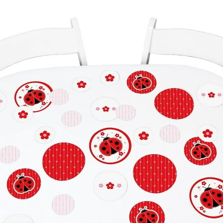 Modern Ladybug Baby Shower Or Birthday Party Giant Circle
