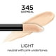 thumbnail image 2 of Corrector L'Oreal Paris Infallible para uso completo, impermeable, avena, 2 of 8