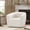 Beige, variant on Aufeile Swivel Barrel Accent Chair Set of 2 for Living Room, Modern Round 360° Swivel Chair with Curve Back, Comfy Upholstered Single Sofa Chairs for Bedroom and Office, Beige