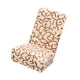 thumbnail image 2 of Funda para silla Funda con estampado elástico Funda lavable Protector de silla Funda de asiento universal para hotel en casa, Café con champán Scienceny HA003278-04, 2 of 6