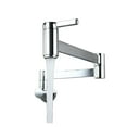 thumbnail image 6 of Modern Tap Cold Water Folding Arm Kitchen Faucet Bathroom Sink Pot Filler Splash Proof Brass Basin Wall Mount Double Switch, 6 of 6