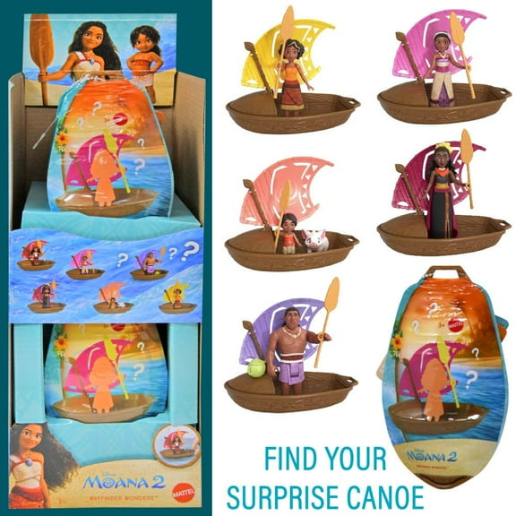 1 PC Mattel RD Disney Princess Moana 2 Wonders Surprise-SHIP 1 PC RANDOMLY( NO RETURN)