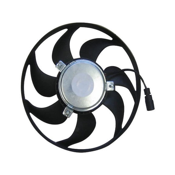 A/C Condenser Fan Assembly - Compatible with 2012 Volkswagen Passat 2.5L 5-Cylinder
