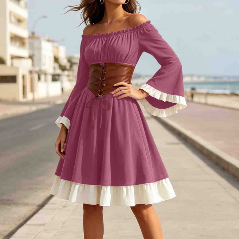 womens mini dress Alto Curved 6 / Dark Chocolate color:As picture 80's Outfits - 50 wireless polished look
