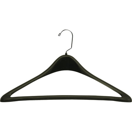 hanger hangers swivel contoured pant hook chrome duty suit fixed heavy extra plastic inch bar international