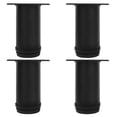 thumbnail image 1 of 4 piezas de patas ajustables para muebles de acero inoxidable, almohadillas de aumento para muebles, 1 of 7