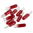 thumbnail image 1 of Unique Bargains 10pcs DC 12V T5 W1.2W LED Lights Dashboard Light Red for Car Internal, 1 of 6