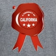 thumbnail image 3 of CafePress - A Product Of California T Shirt - Women's V-Neck Dark T-Shirt, 3 of 4