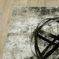 thumbnail image 3 of Oriental Weavers Venice Area Rug - 4332Y - 9'10" x 12'10" - in Charcoal/ Beige - Modern Style, Stain Resistant, Family and Pet Friendly , Family, Dining, Living Room Rug, 3 of 8