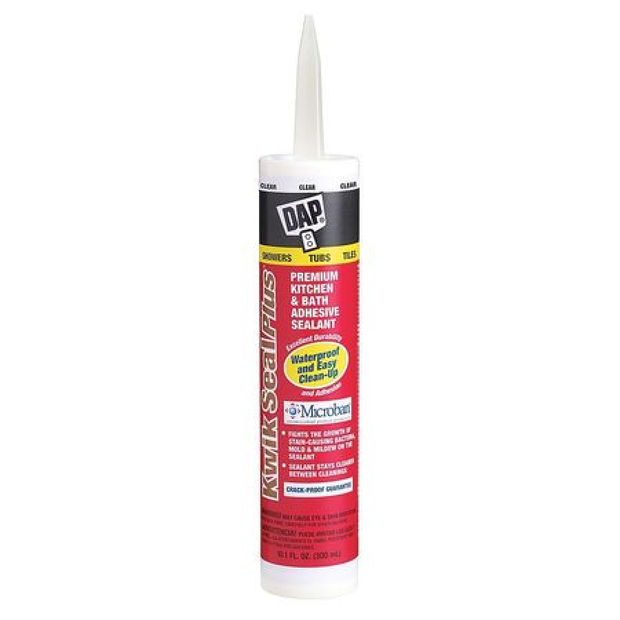 DAP 18516 10.1 oz. Clear Acrylic Polymer Kitchen and Bath Adhesive
