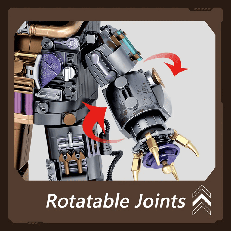 Honchoes Steampunk Mechanical Diver Model Building Set for Adults