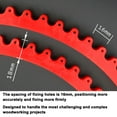 thumbnail image 3 of yeacher Flexible Woodworking Profiling Strip for Curved Surfaces, High-Temperature & Impact Resistant, Chain-Type Multi-Point Fixing Design, 2m Length, Durable Polymer Material for Precise Shaping, 3 of 6