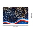 thumbnail image 3 of Uemuo Fireworks Printed Door Mat Indoor Doormat 16"x24",Front Back Door Mats Non Slip Entrance Rugs,Inside Doormats for Entryway, 3 of 9