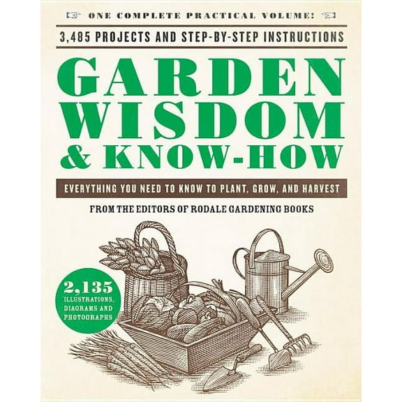 Wisdom & Know-How Garden Wisdom & Know-How: Everything You Need to Know to Plant, Grow, and Harvest, (Paperback)