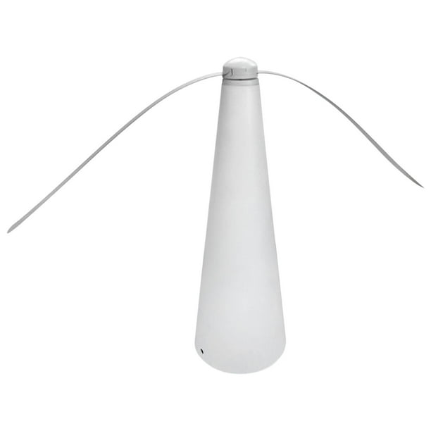 Ventilador Portátil para Moscas Sunnimix Abanico de Moscas Blanco
